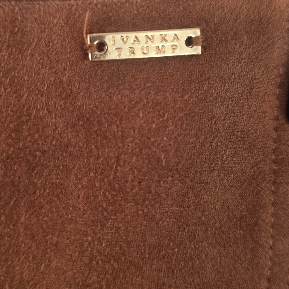 Ivanka Trump soft suede leggings